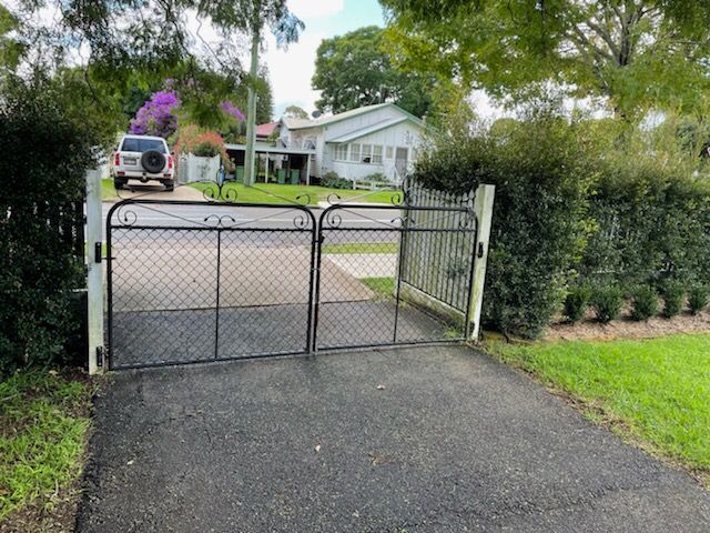 before N/A N/A Sliding Gate – Paling Slider + Return, Newtown
