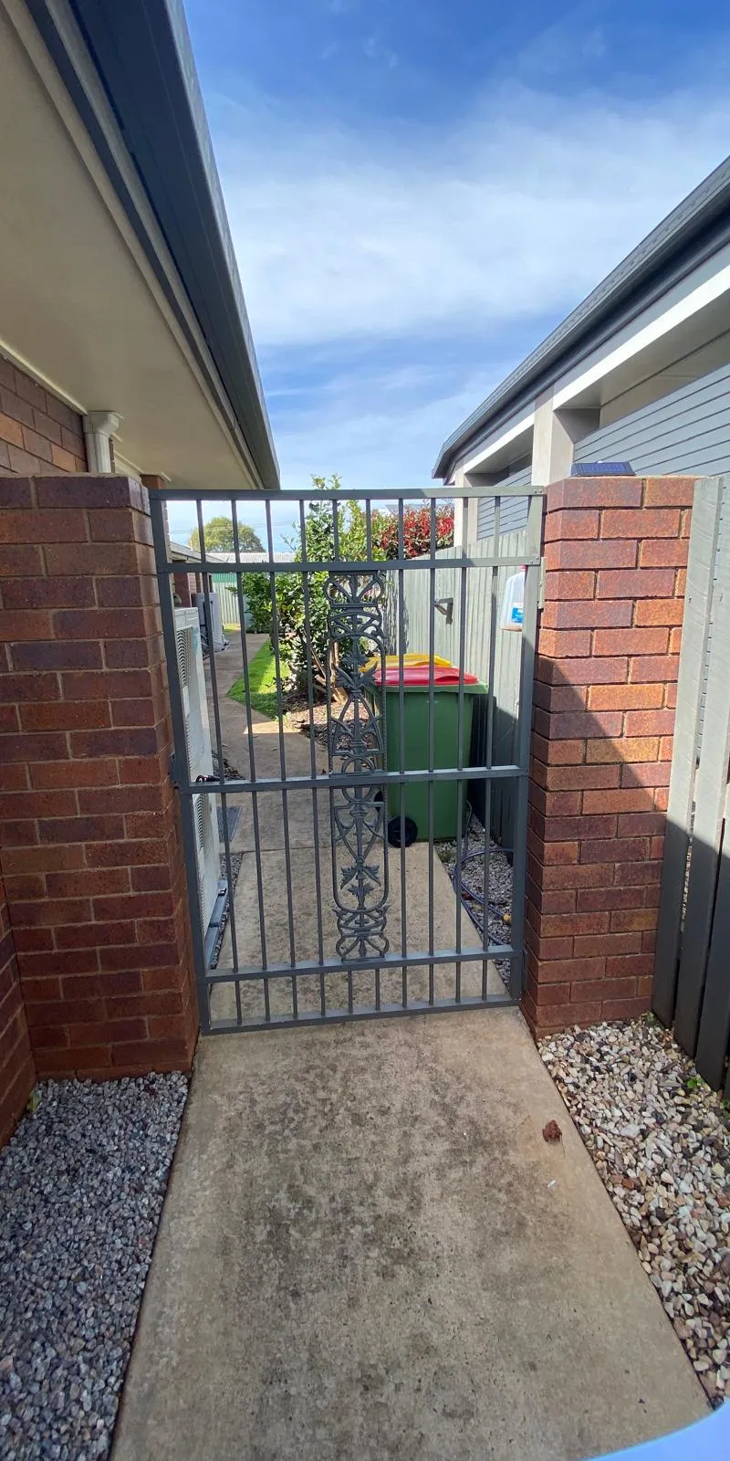 before N/A Wrought Iron Swing Gate – Manual Swing Gates, Rangeville