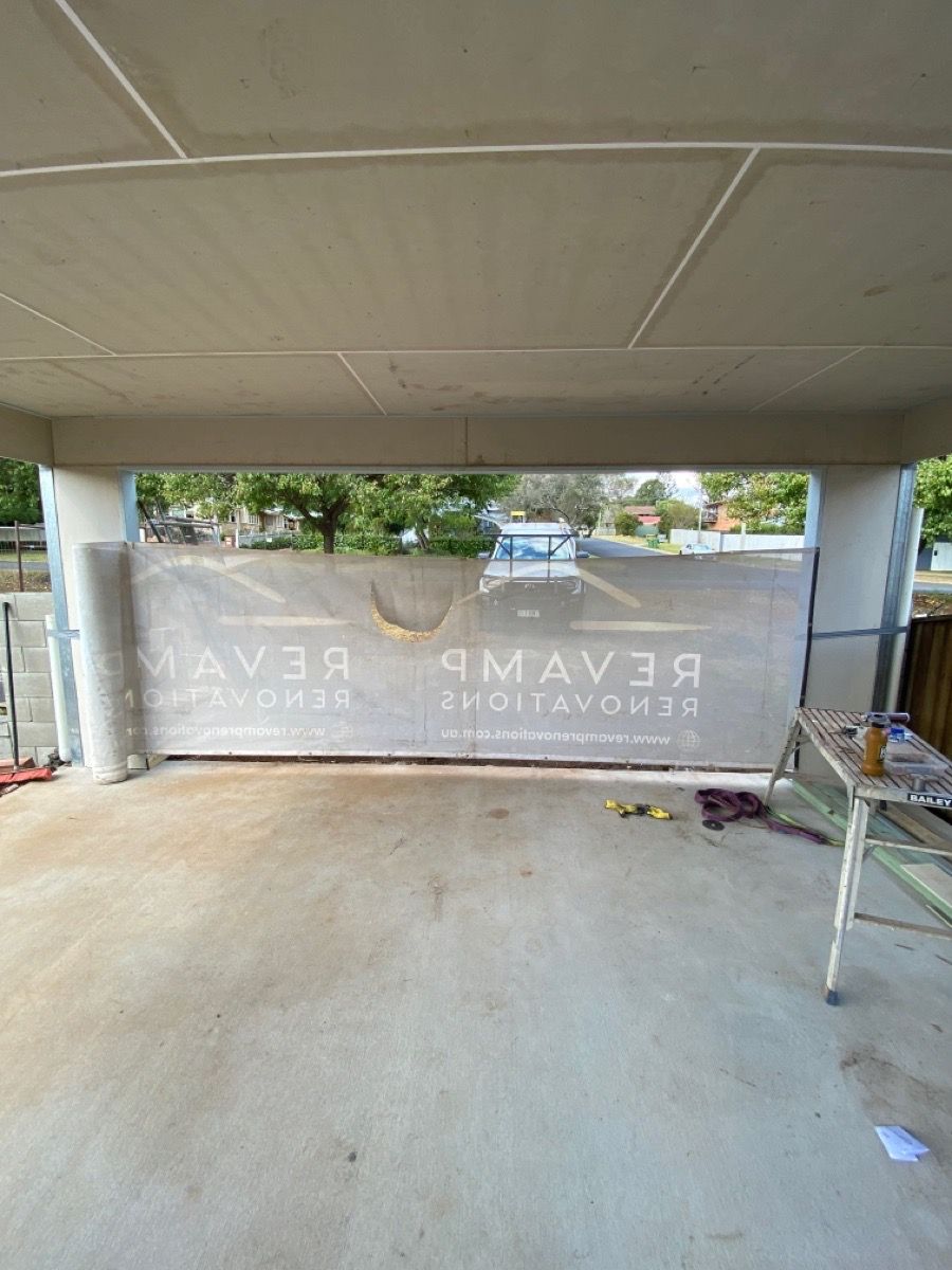 before Pearl White Gloss Powder-coated Aluminium Custom Door – Service Job - Gate, East Toowoomba