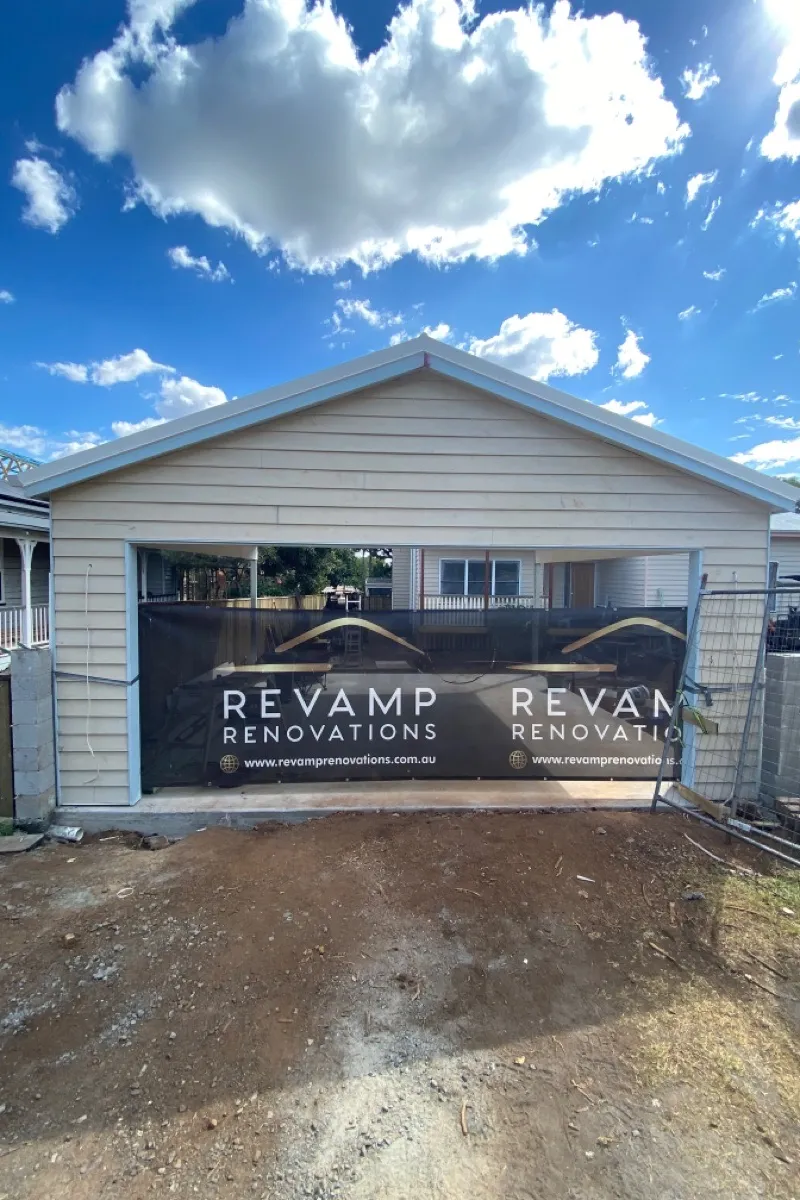 before Pearl White Gloss Powder-coated Aluminium Custom Door – Service Job - Gate, East Toowoomba