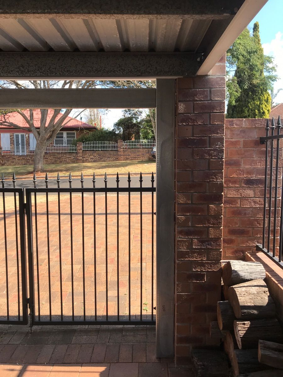 before N/A N/A Custom Door – Bar Grille, South Toowoomba