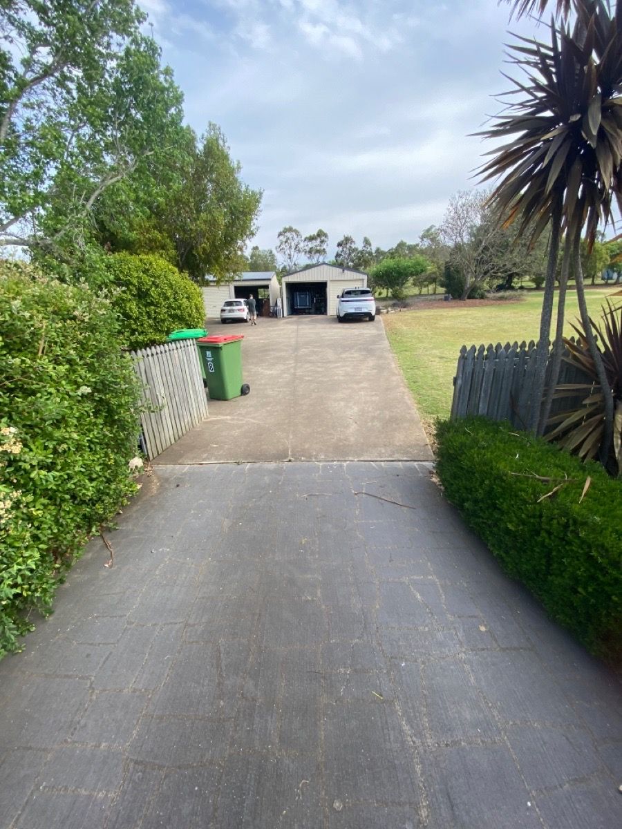 before N/A Timber Sliding Gate – Gate + Motor, Cotswold Hills