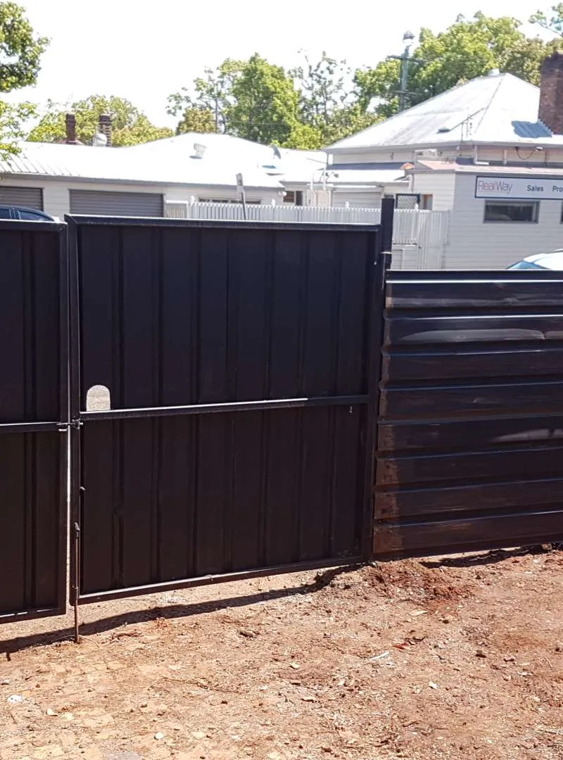 before N/A N/A Sliding Gate – Steel Frame + Motor, East Toowoomba