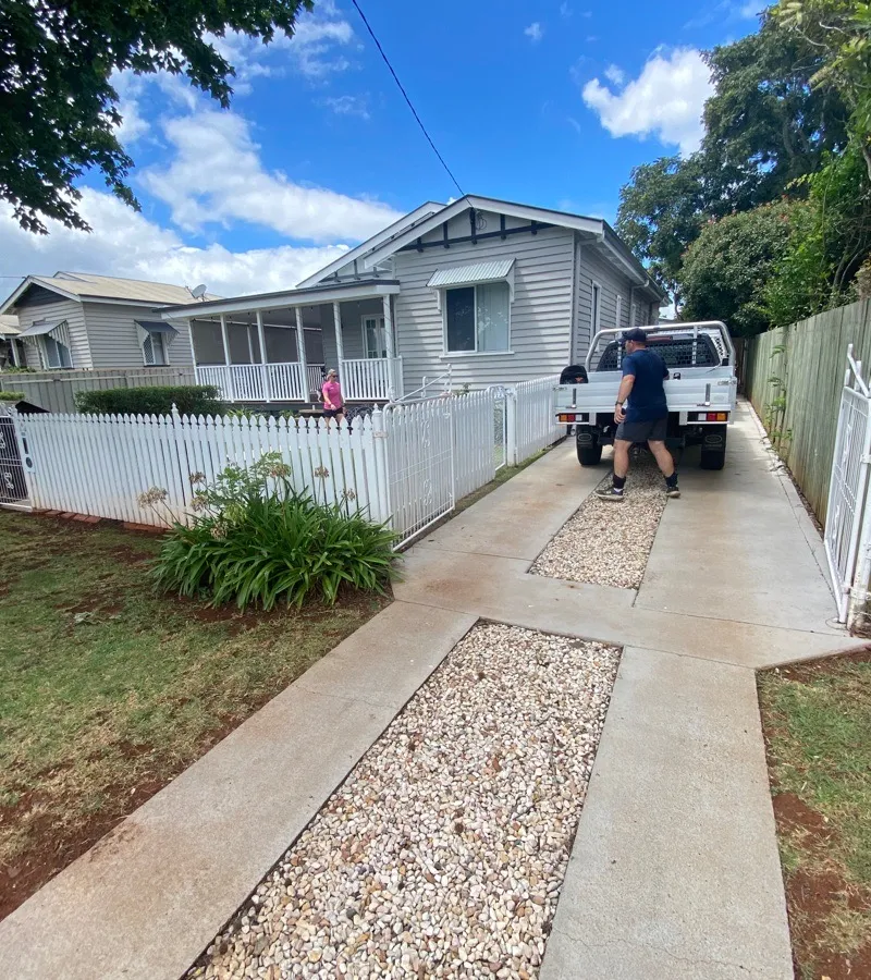 before N/A Timber Sliding Gate – Service Job - Slide + PA Gates, Newtown