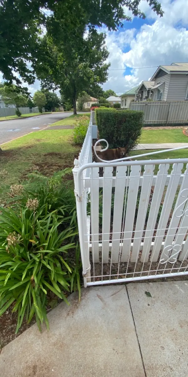 before N/A Wrought Iron Sliding Gate – Service Job - Slide + PA Gates, Newtown