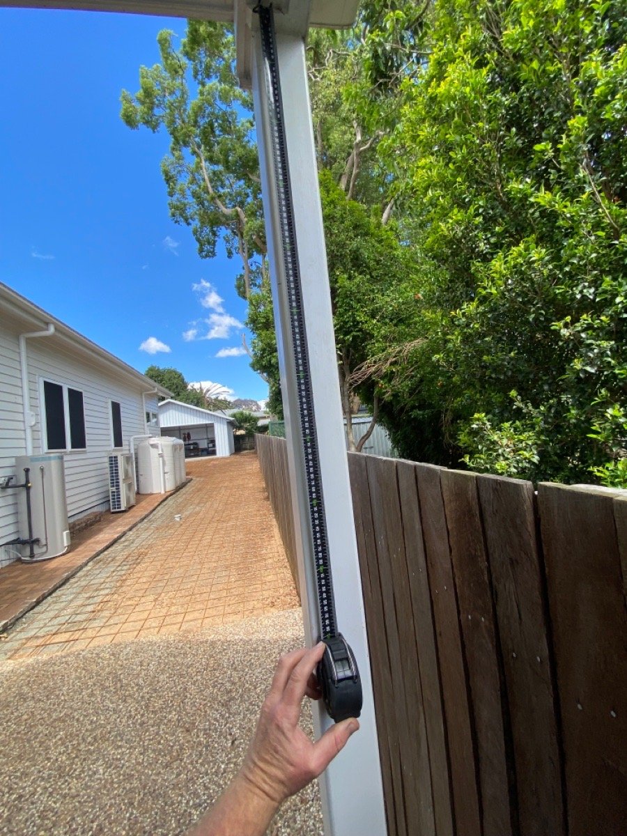 before N/A N/A Custom Door – Fab Screening Carport Sides, East Toowoomba