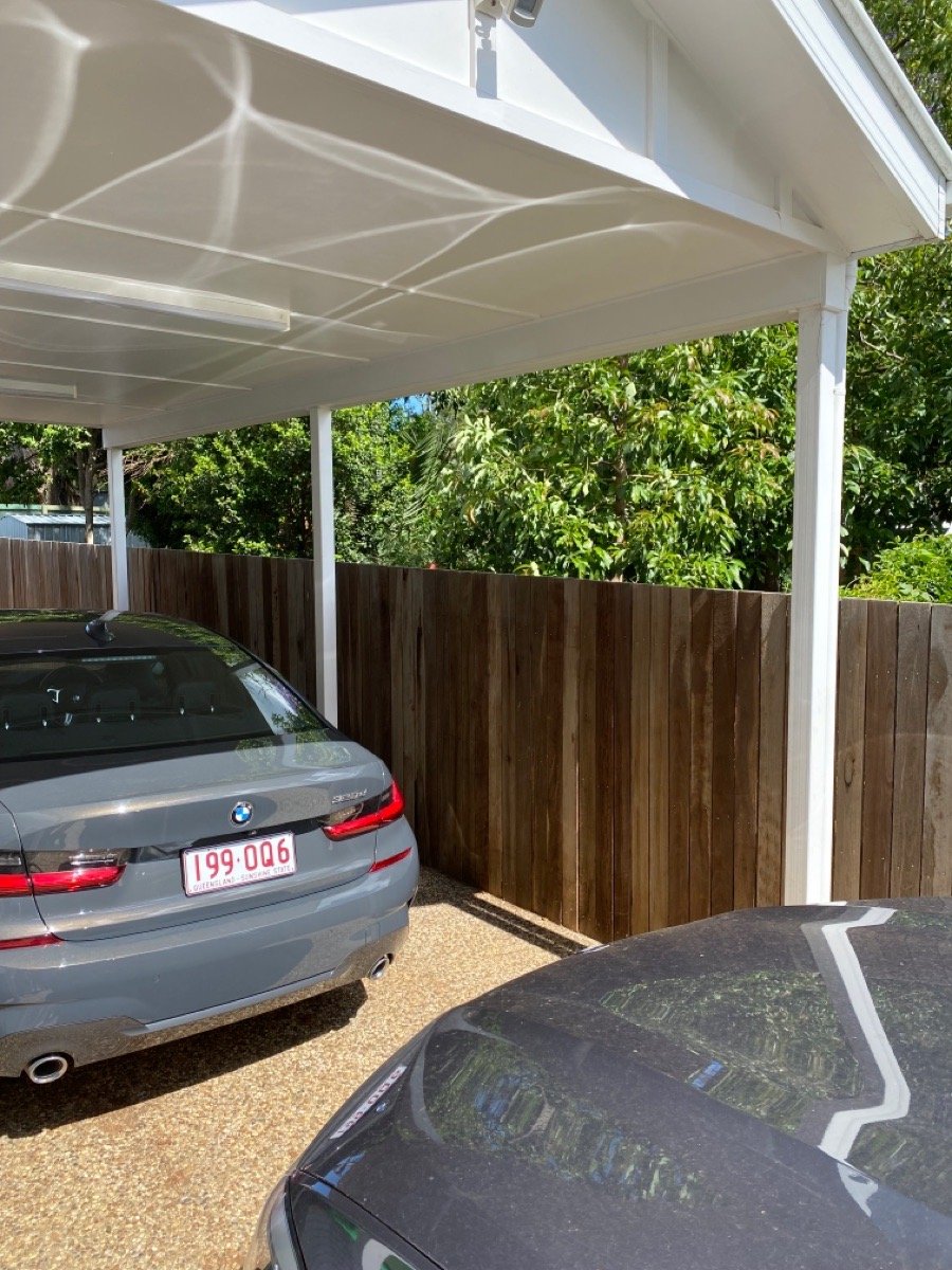 before N/A N/A Custom Door – Fab Screening Carport Sides, East Toowoomba