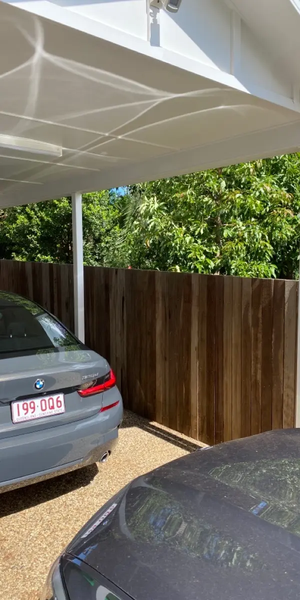 before N/A N/A Custom Door – Fab Screening Carport Sides, East Toowoomba