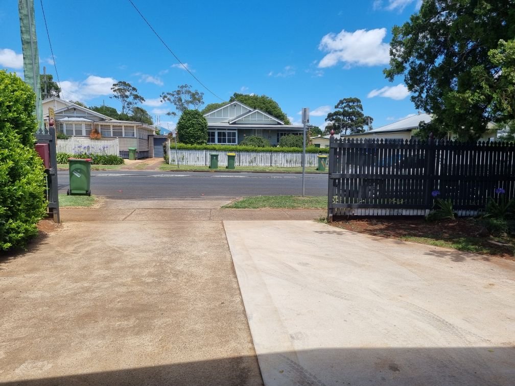 before N/A N/A Sliding Gate – Gal Frame + Motor, Newtown
