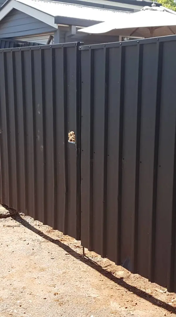 before N/A N/A Sliding Gate – Steel Frame + Motor, East Toowoomba