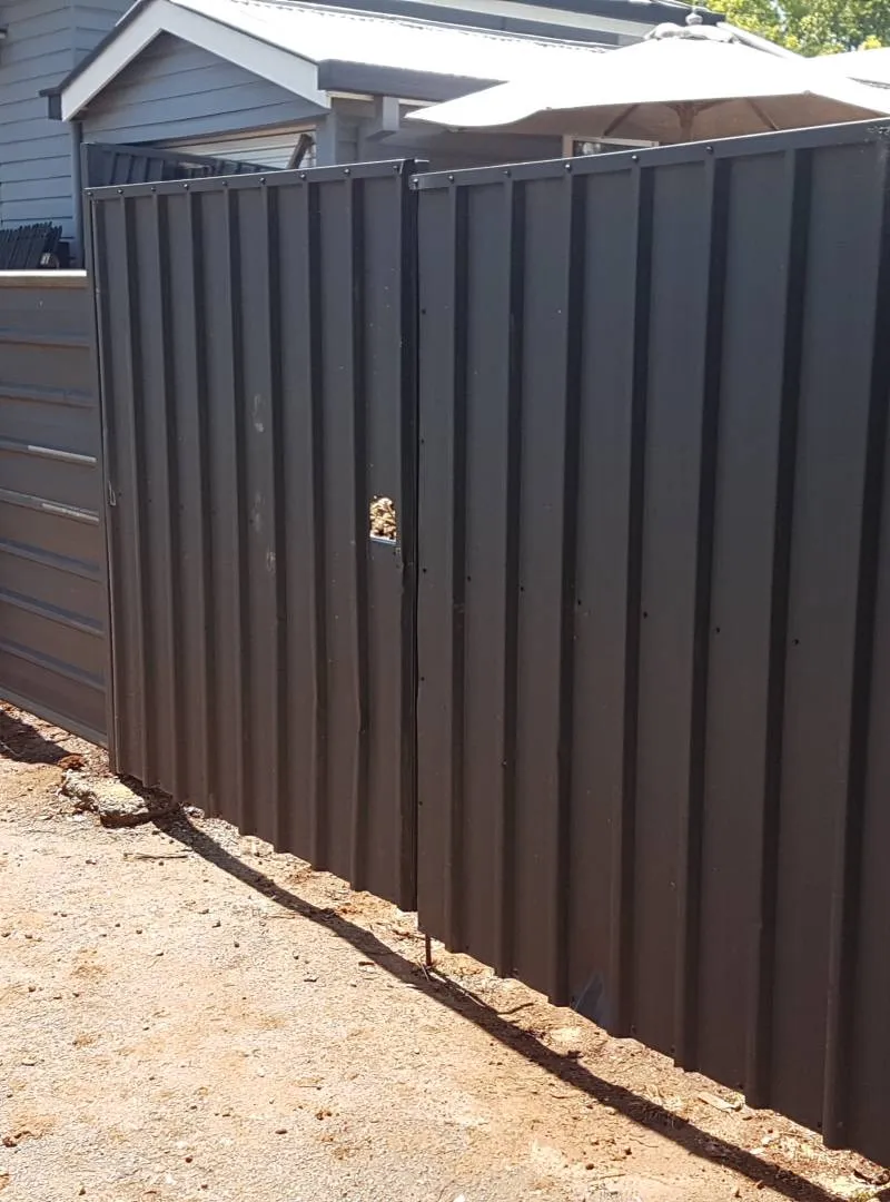 before N/A N/A Sliding Gate – Steel Frame + Motor, East Toowoomba