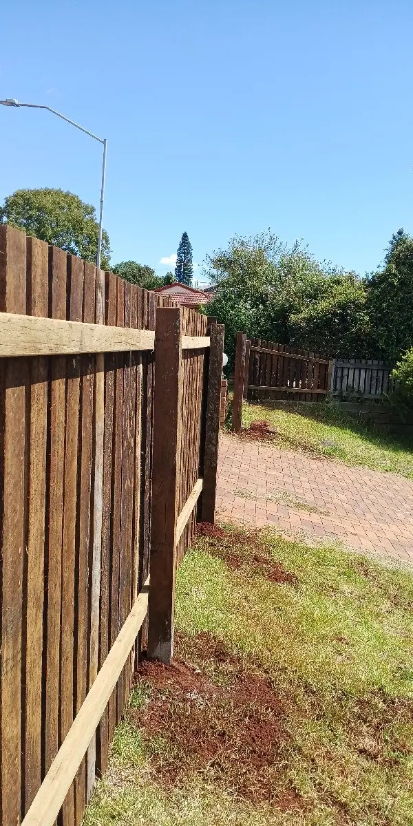 before Black Powder-coated Aluminium Sliding Gate – Gate + Side Gate Quote, Kearneys Spring