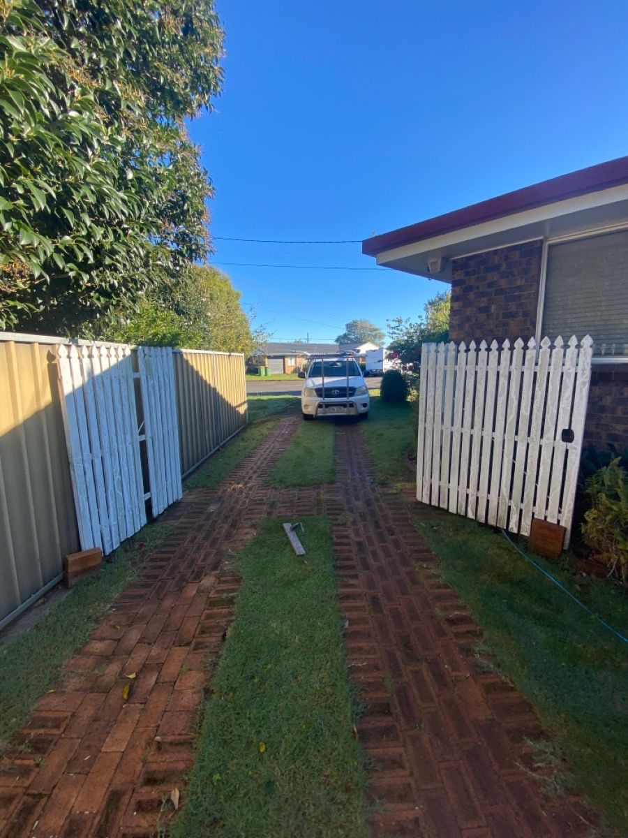 before N/A N/A Swing Gate – Gate + Motor, Harristown