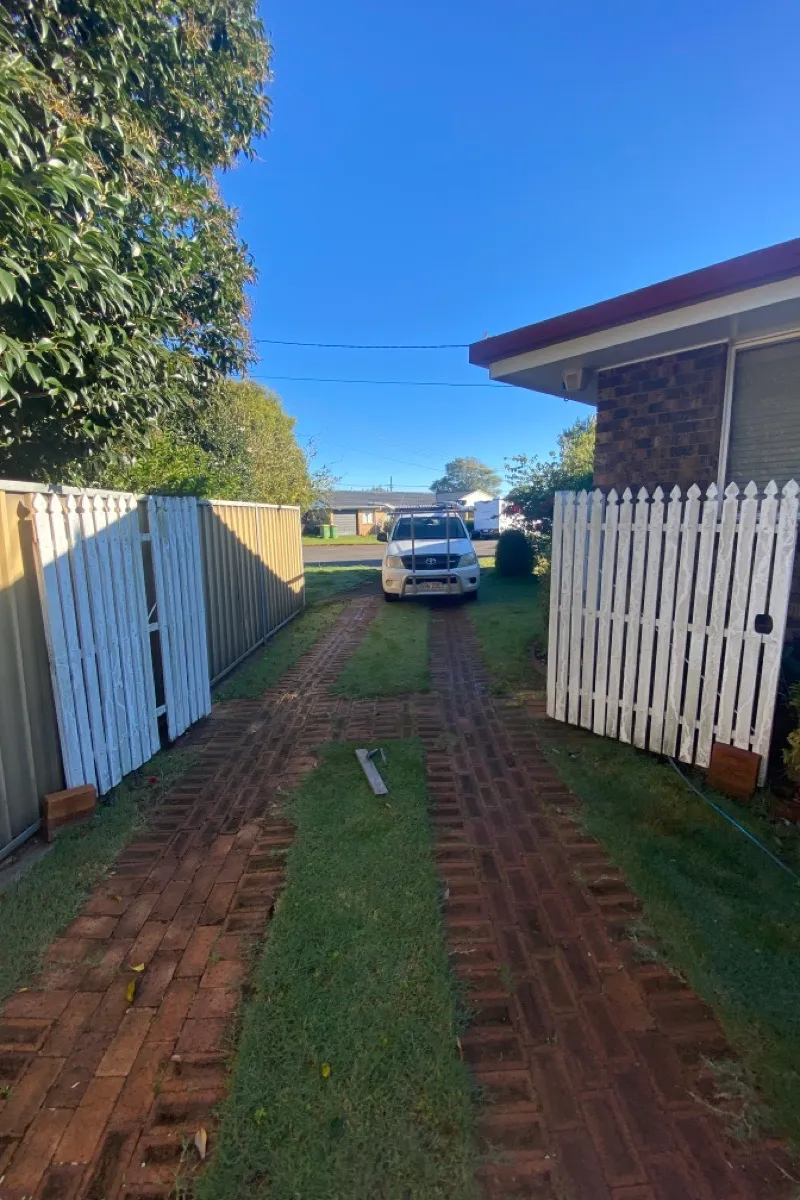 before N/A N/A Swing Gate – Gate + Motor, Harristown