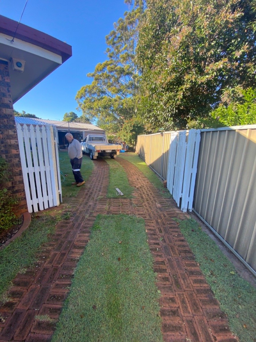 before N/A N/A Swing Gate – Gate + Motor, Harristown