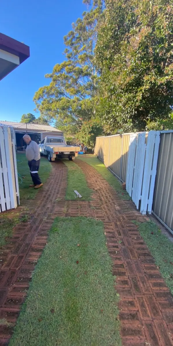 before N/A N/A Swing Gate – Gate + Motor, Harristown