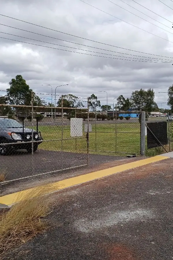 before N/A N/A Sliding Gate – Gate Fab, Dalby