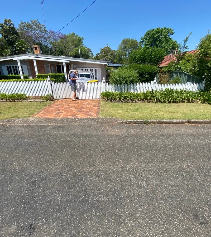 before White Powder-coated Aluminium Sliding Gate – Gate, Rangeville