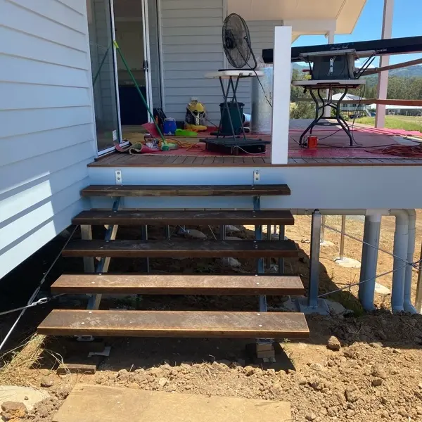 before N/A N/A Custom Door – Supply and Install Powder Coated Handrail, Withcott