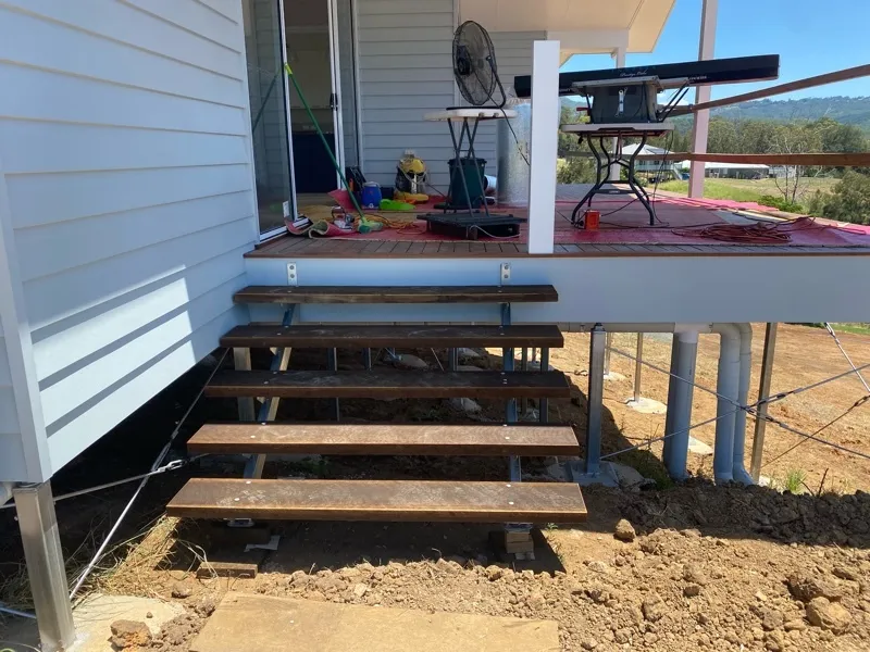 before N/A N/A Custom Door – Supply and Install Powder Coated Handrail, Withcott