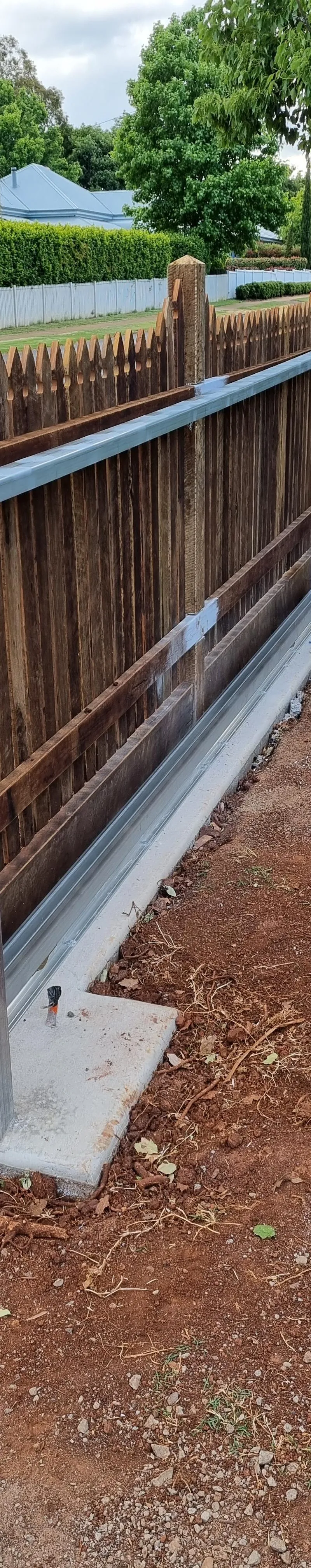 in progress Galvanised Pipe-Galvanised Sliding Gate – Slide gate frame, Newtown