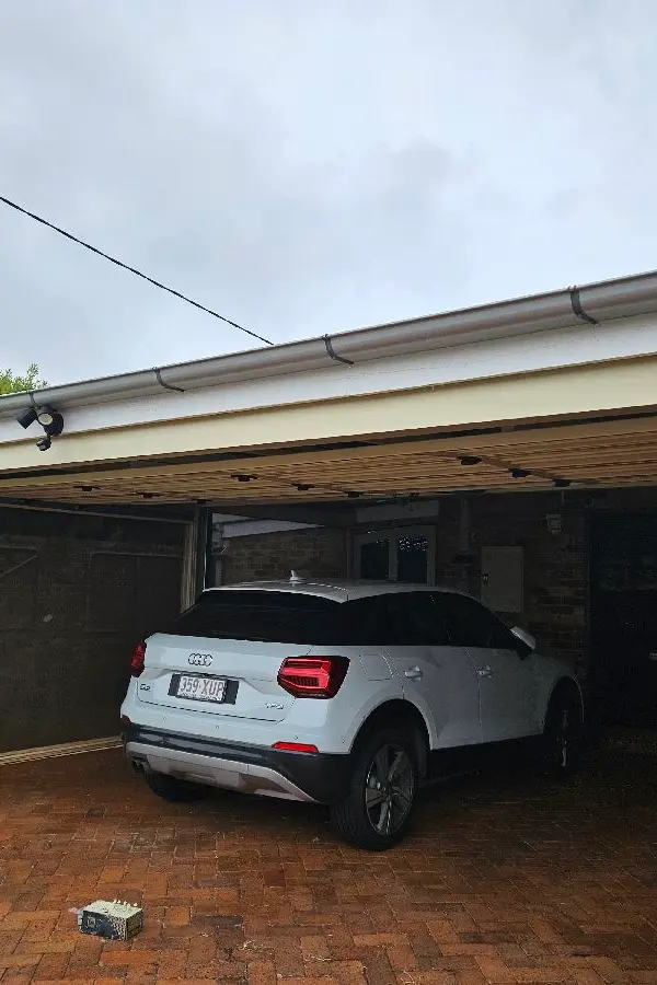in progress Cream Powder-coated Steel Custom Door – Bar Grille, Harristown