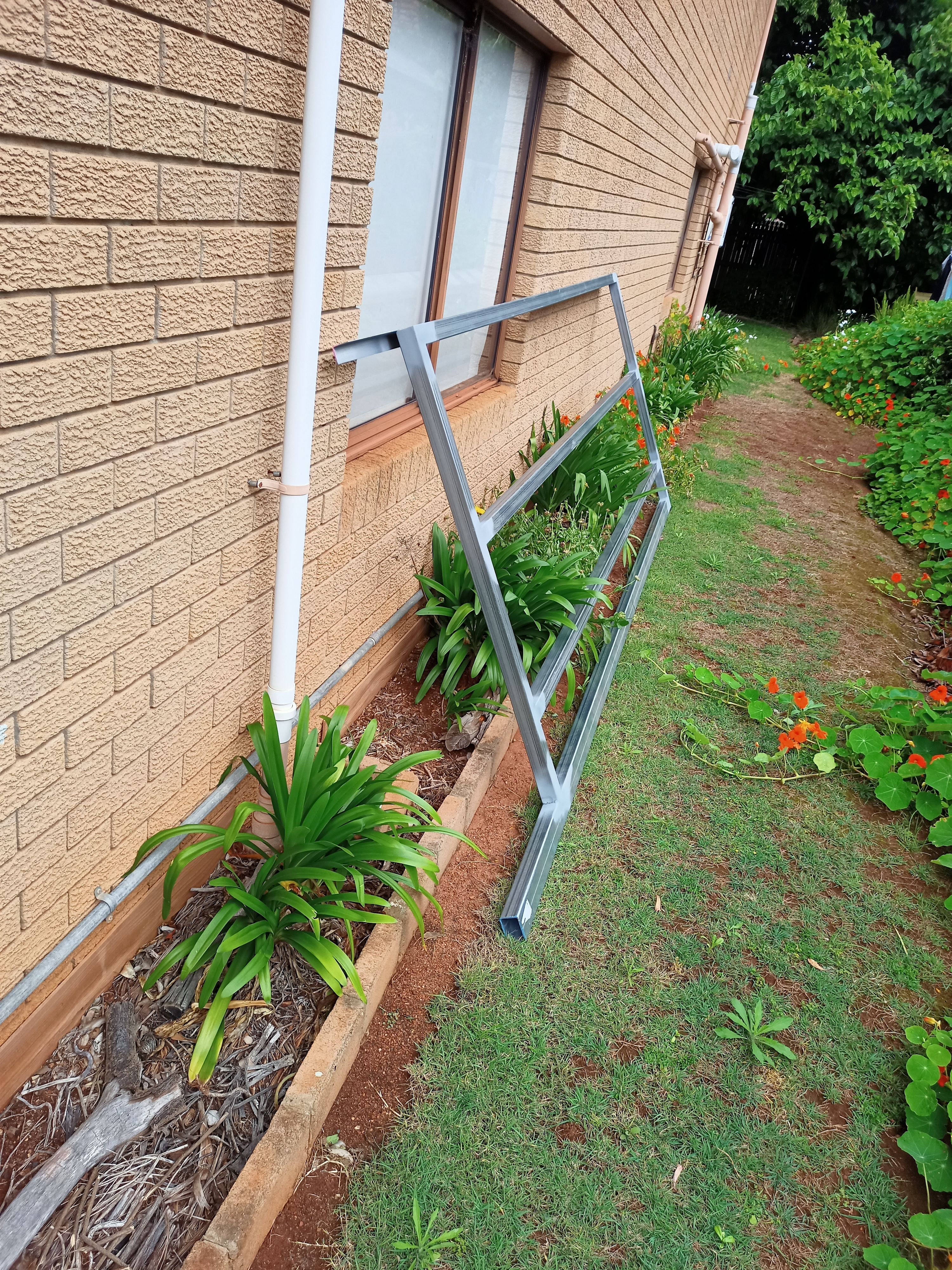 in progress Galvanised Galvanised Steel Sliding Gate – Steel Frame + D5, Toowoomba City