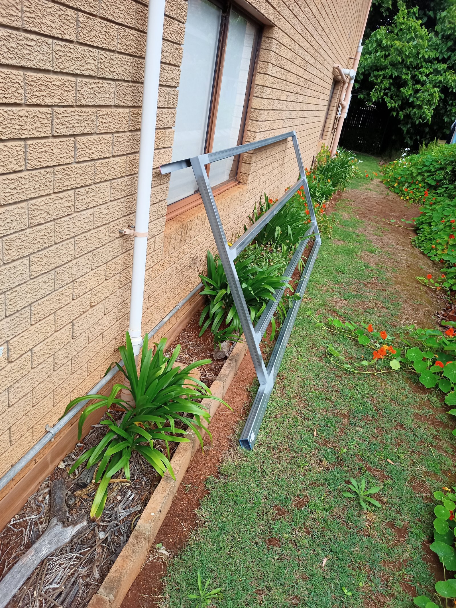 in progress Galvanised Galvanised Steel Sliding Gate – Steel Frame + D5, Toowoomba City