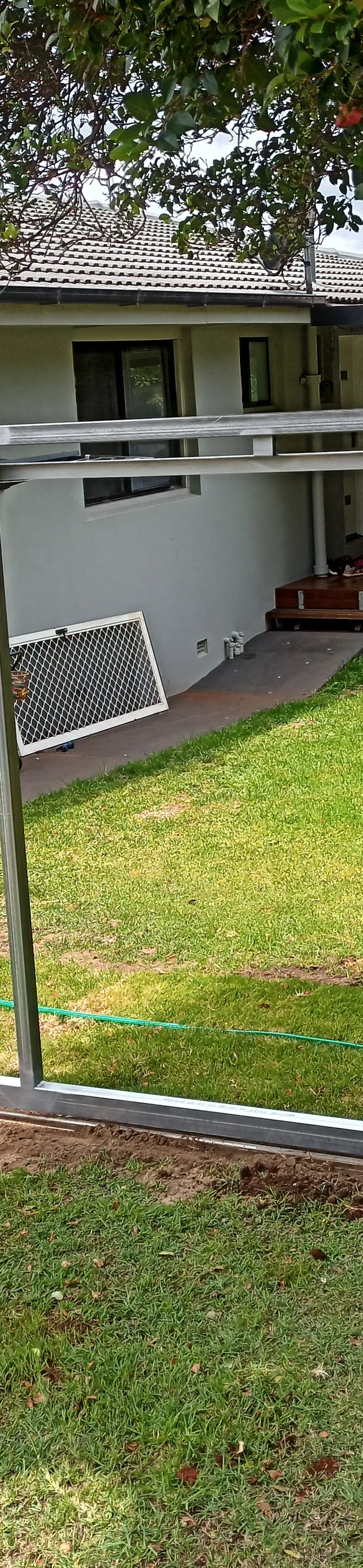 in progress Galvanised Pipe-Galvanised Sliding Gate – Sliding Gate, Centenary Heights