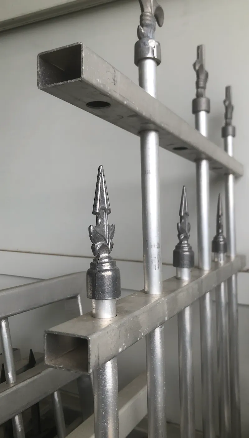 in progress Galvanised Pipe-Galvanised Swing Gate – Gate (Pipe with Spears + PA + Infill), Highfields
